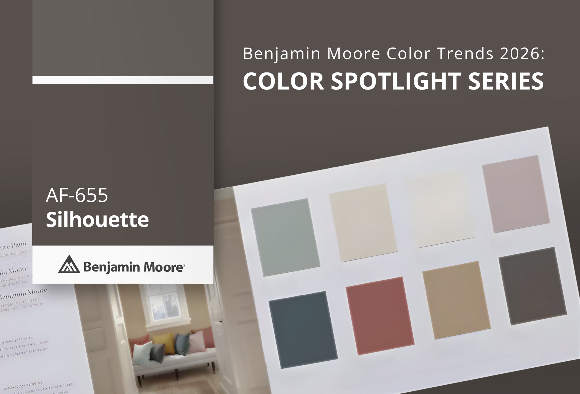 Silhouette AF-655: Benjamin Moore Color of the Year 2026 | Cincinnati Color Company