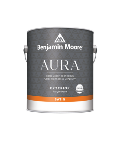 Benjamin Moore Aura Exterior Paint Satin available at Cincinnati Paint