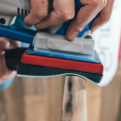 SurfPrep 3"X4" Soft Interface Pad 1/2" 6 Hole available at Cincinnati Color