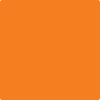 Benjamin Moore's paint color 2016-10 Startling Orange from Cincinnati Color Company.