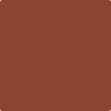 Benjamin Moore's paint color 2174-10 Toasted Chestnut from Cincinnati Color Company.