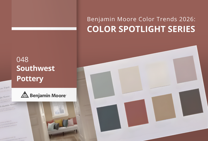 Southwest Pottery 048 | Benjamin Moore Color Trends 2026 | Cincinnati Color Company