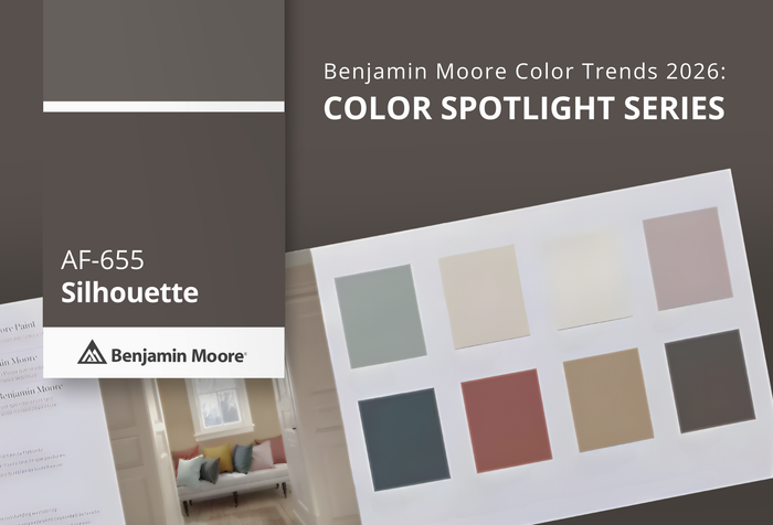 Silhouette AF-655: Benjamin Moore Color of the Year 2026 | Cincinnati Color Company