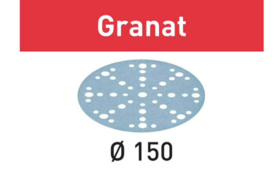 Abrasive sheet Granat STF D150/48 P80 GR/50 | Cincinnati Color Company