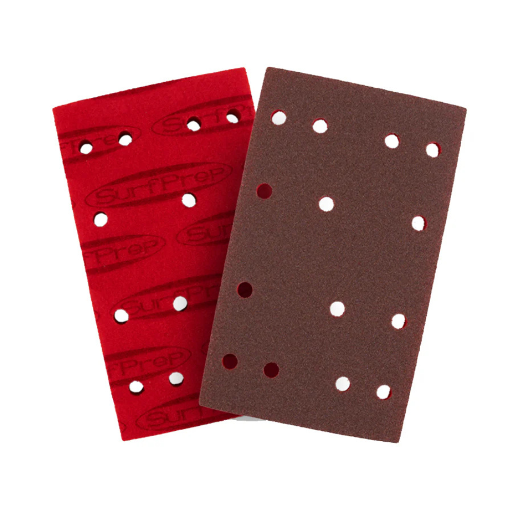 SurfPrep 5mm Thin ProFoam sanding pads for flat surfaces and precision corner sanding.