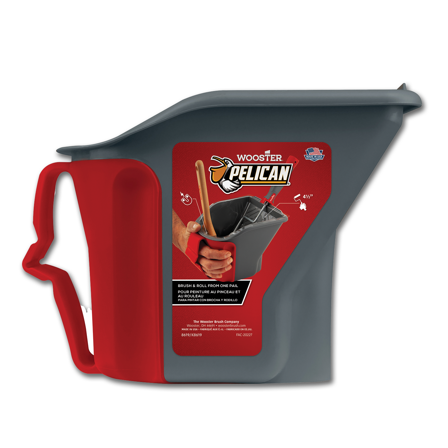 Pelican Hand-held Pail