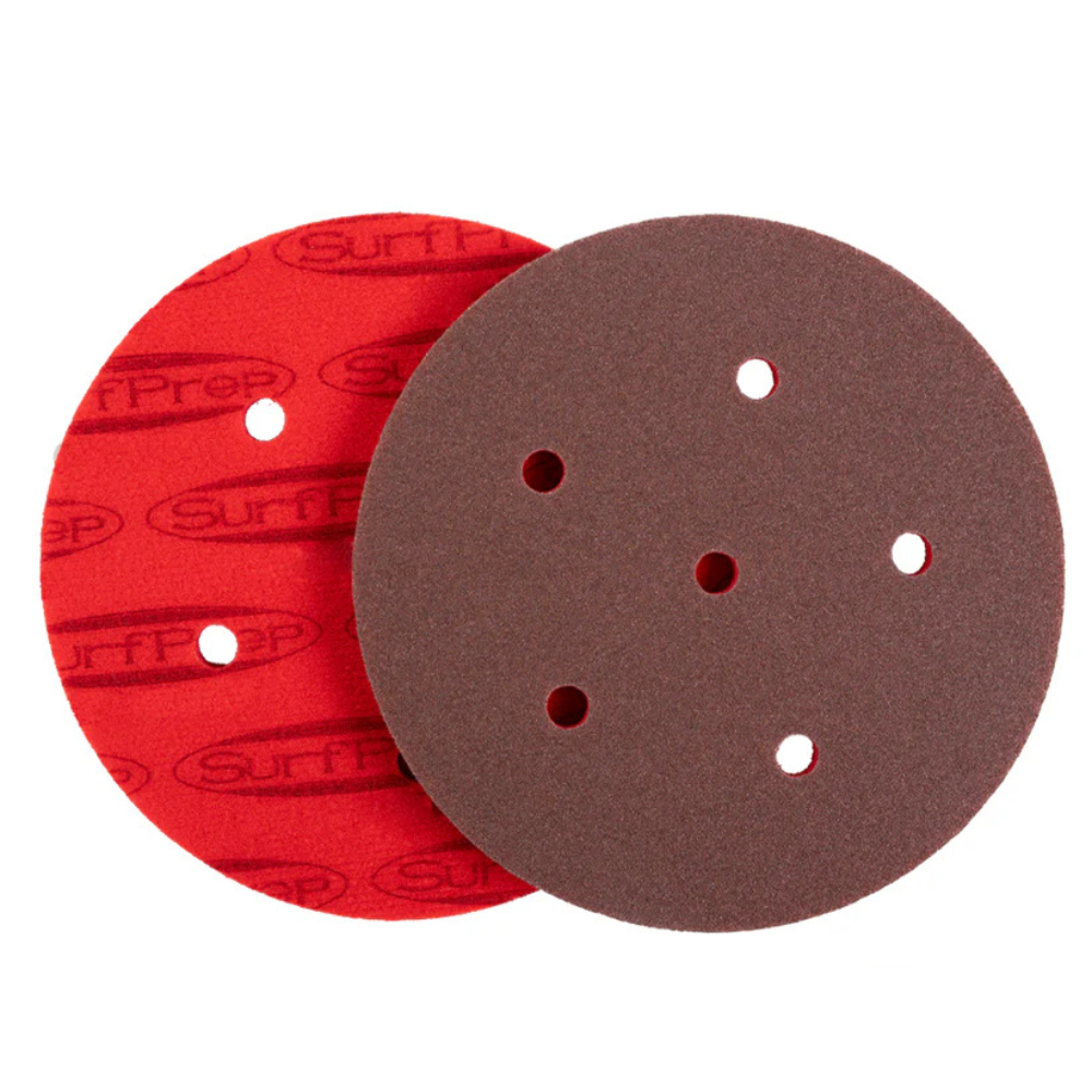 SurfPrep ProFoam sanding pads in multiple thicknesses for flat surfaces, profiles, and detailed woodworking.