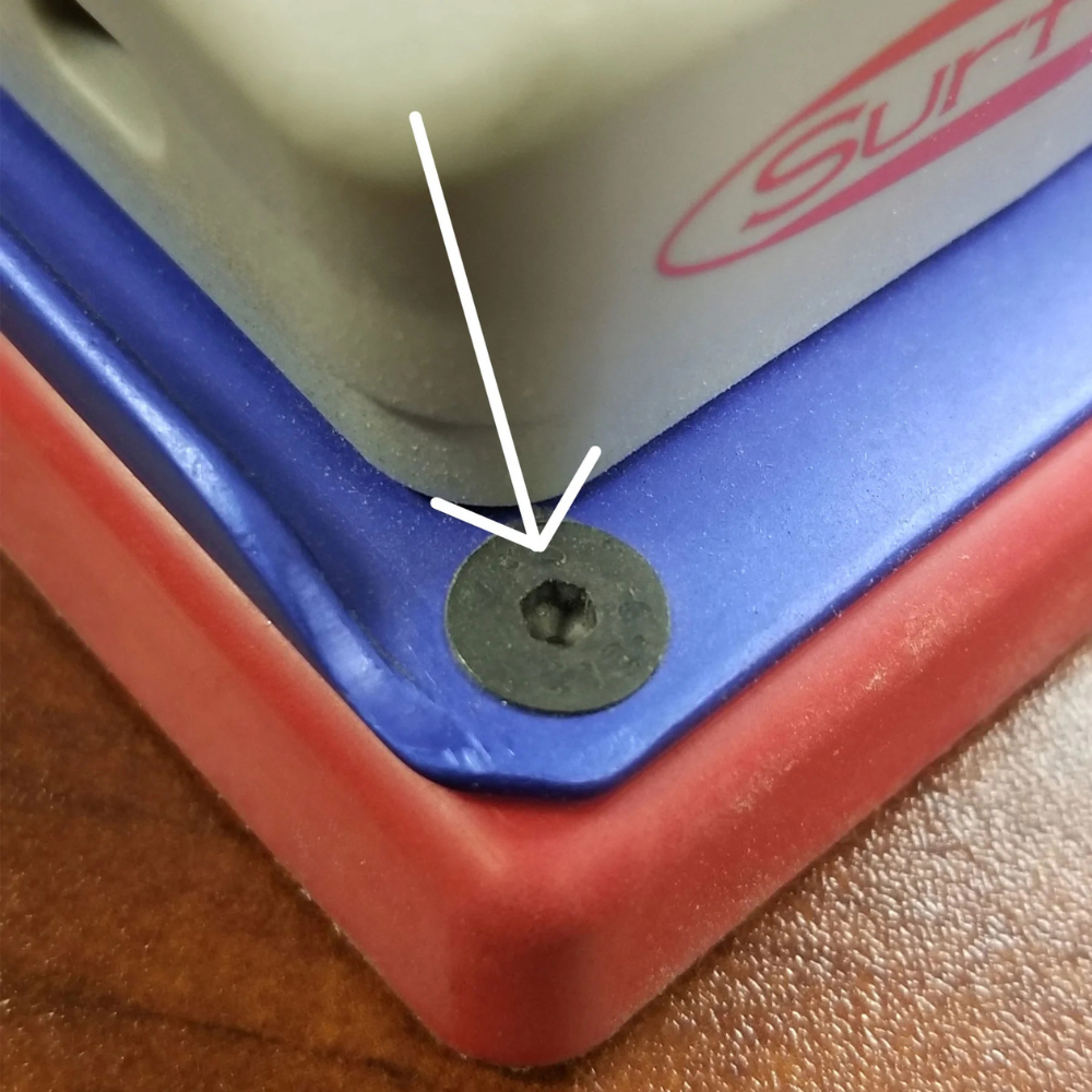 Replacement screw placement
