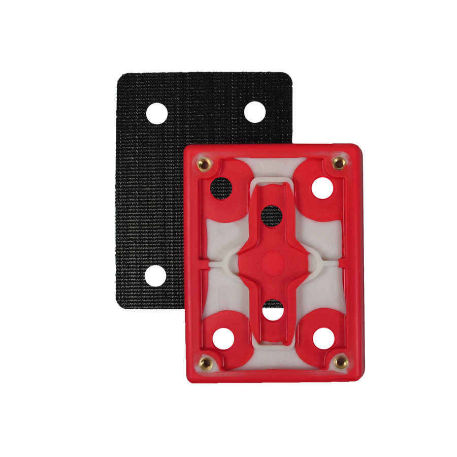 SurfPrep 3"X4" Backup Pad Hook & Loop 6 Holes available at Cincinnati Color