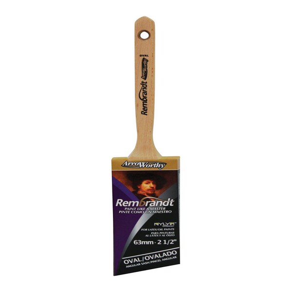 Arroworthy Rembrandt Semi-Oval Angle Brush