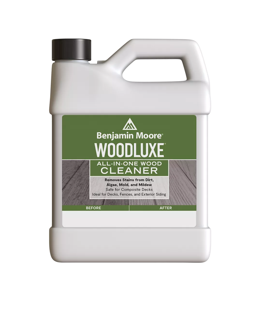 Benjamin Moore Woodluxe Wood Cleaner Gallon available at Cincinnati Color Company in Cincinnati, OH.