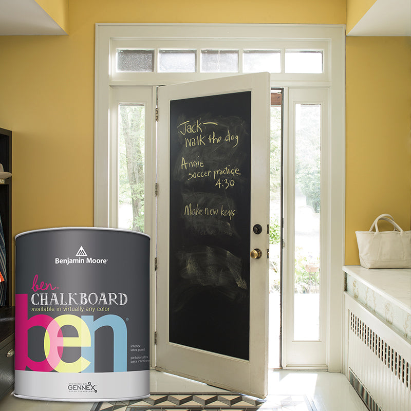 How to Paint a Chalkboard Wall in Any Colour - Making it in the