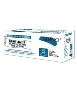 9' x 400' High Density Painters Plastic