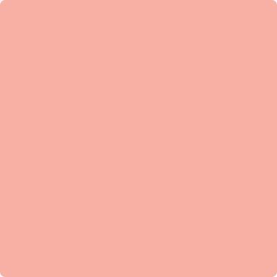 Benjamin Moore's paint color 003 Pink Paradise from Cincinnati Color Company.