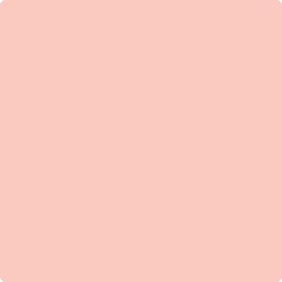 Benjamin Moore's paint color 009 Blushing Brilliance from Cincinnati Color Company.