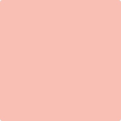 Benjamin Moore's paint color 010 Pink Canopy from Cincinnati Color Company.