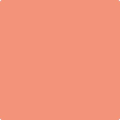 Benjamin Moore's paint color 019 Salmon Run from Cincinnati Color Company.