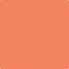 Benjamin Moore's paint color 083 Tangerine Fusion from Cincinnati Color Company.