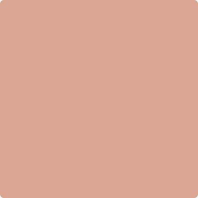 Benjamin Moore's paint color 046 Salmon Mousse from Cincinnati Color Company.