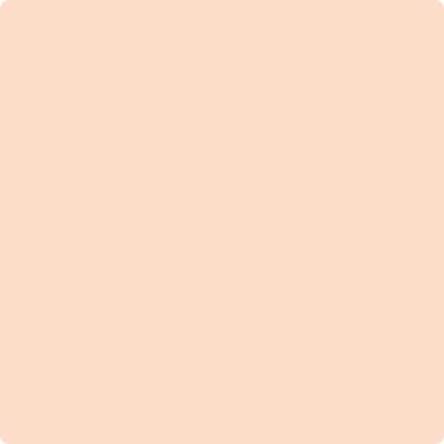 Benjamin Moore's paint color 079 Daytona Peach from Cincinnati Color Company.