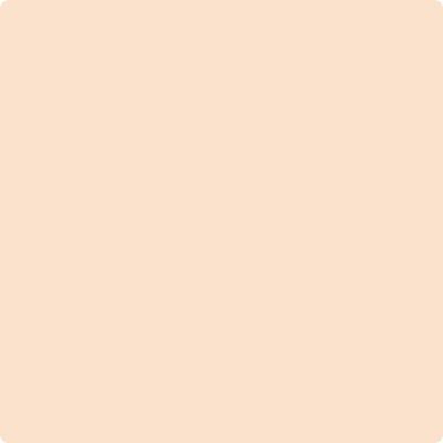 Benjamin Moore's paint color 086 Apricot Tint from Cincinnati Color Company.
