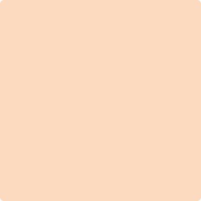 Benjamin Moore's paint color 087 Juno Peach from Cincinnati Color Company.