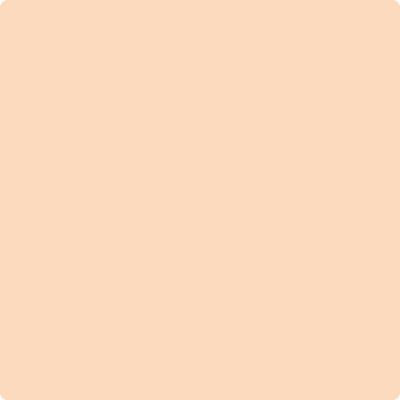 Benjamin Moore's paint color 094 Peach Stone from Cincinnati Color Company.