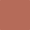 Benjamin Moore's paint color 1202 Baked Terracotta from Cincinnati Color Company.