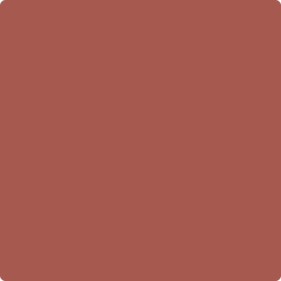 Benjamin Moore's paint color 1203 Warm Sienna from Cincinnati Color Company.
