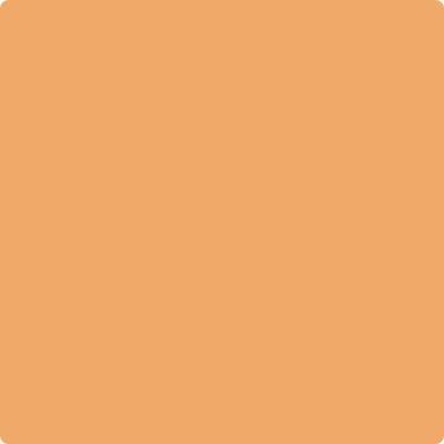 Benjamin Moore's paint color 124 Orange Appeal from Cincinnati Color Company.