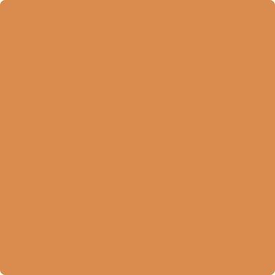 Benjamin Moore's paint color 126 Pumpkin Spice from Cincinnati Color Company.