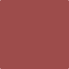 Benjamin Moore's paint color 1288 Segovia Red from Cincinnati Color Company.