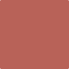 Benjamin Moore's paint color 1299 Crimson from Cincinnati Color Company.