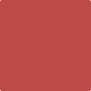 Benjamin Moore's paint color 1308 Red Parrot from Cincinnati Color Company.