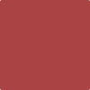 Benjamin Moore's paint color 1309 Moroccan Red from Cincinnati Color Company.