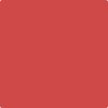 Benjamin Moore's paint color 1314 Ryan Red from Cincinnati Color Company.