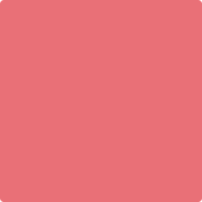 Benjamin Moore's paint color 1320 Florida Pink from Cincinnati Color Company.