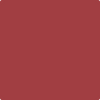 Benjamin Moore's paint color 1323 Currant Red from Cincinnati Color Company.