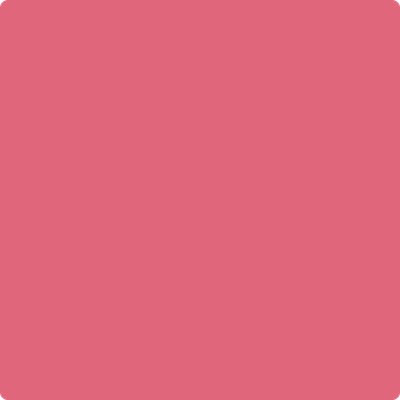 Benjamin Moore's paint color 1328 Deco Rose from Cincinnati Color Company.