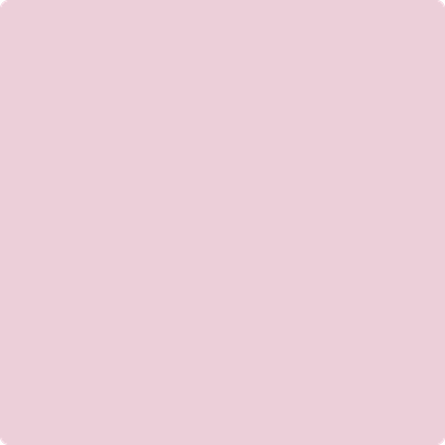 Benjamin Moore's paint color 1360 Misty Rose from Cincinnati Color Company.