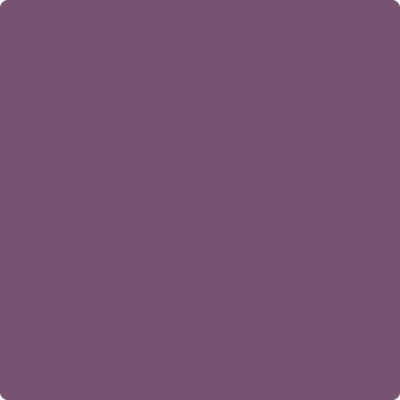 Benjamin Moore's paint color 1372 Ultra Violet from Cincinnati Color Company.