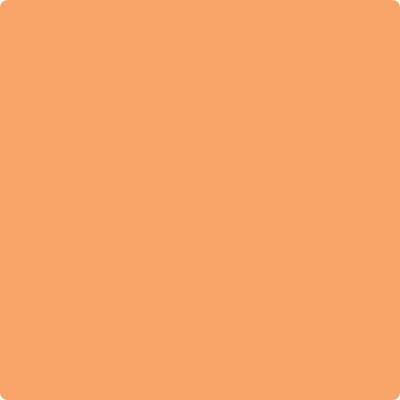 Benjamin Moore's paint color 139 Party Peach from Cincinnati Color Company.