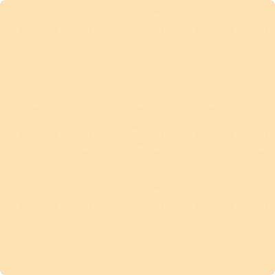 Benjamin Moore's paint color 142 Pineapple Smoothie from Cincinnati Color Company.
