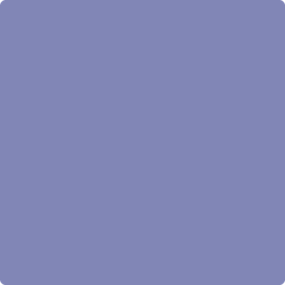 Benjamin Moore's paint color 1420 Softened Violet from Cincinnati Color Company.