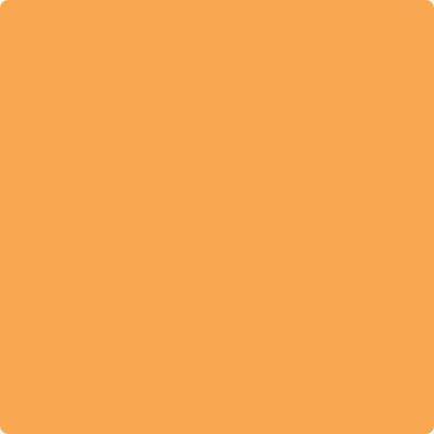 Benjamin Moore's paint color 154 Mango Punch from Cincinnati Color Company.