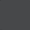 Benjamin Moore's paint color 1603 Graphite from Cincinnati Color Company.