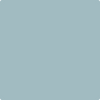 Benjamin Moore's paint color 1642 Cape Blue from Cincinnati Color Company.