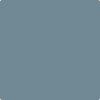 Benjamin Moore's paint color 1644 Blue Dusk from Cincinnati Color Company.