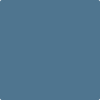 Benjamin Moore's paint color 1679 Belford Blue from Cincinnati Color Company.