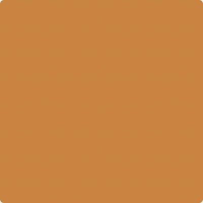 Benjamin Moore's paint color 168 Amber from Cincinnati Color Company.